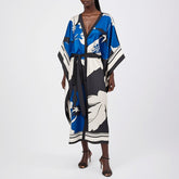 Riviera dress Blue Flower