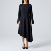 Asymmetric Drape dress