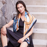 Silk twill scarf Summer