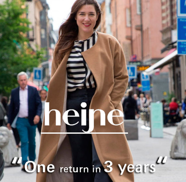 Only 1 returned item in 3 years at Heijne!