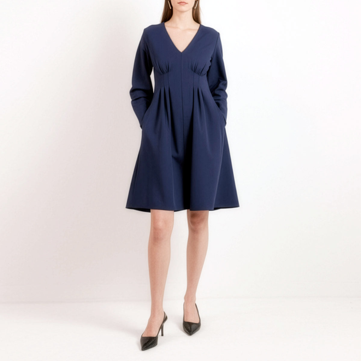 Birgitte Jersey Dress Midnight Blue