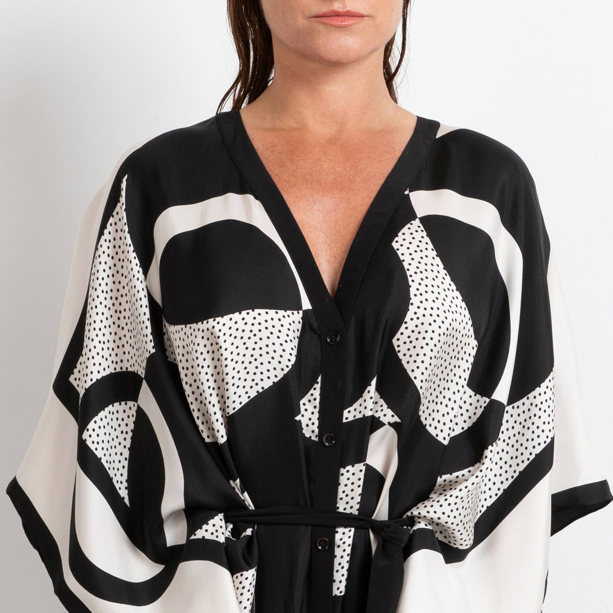 Long Riviera scarf print