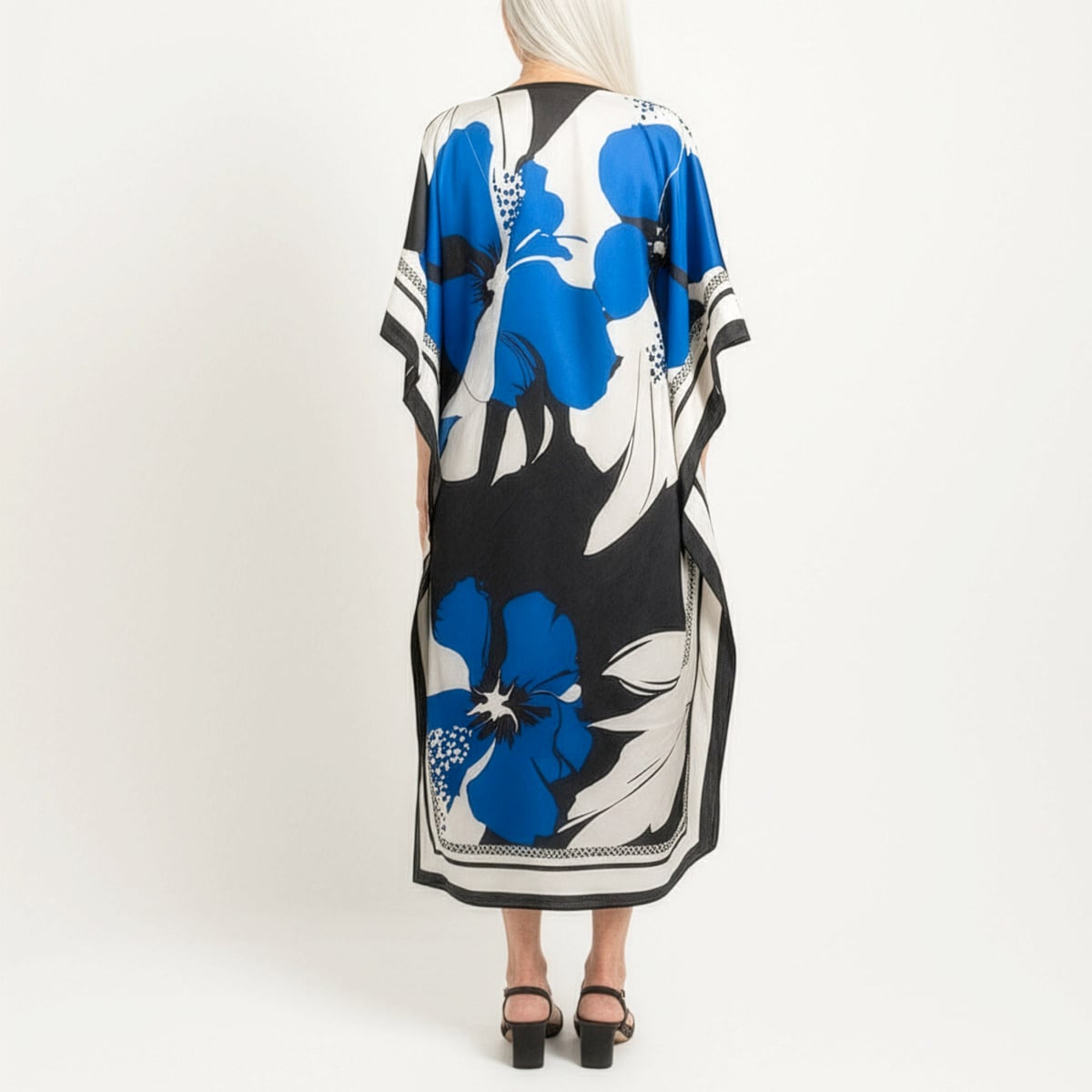 Riviera dress Blue Flower