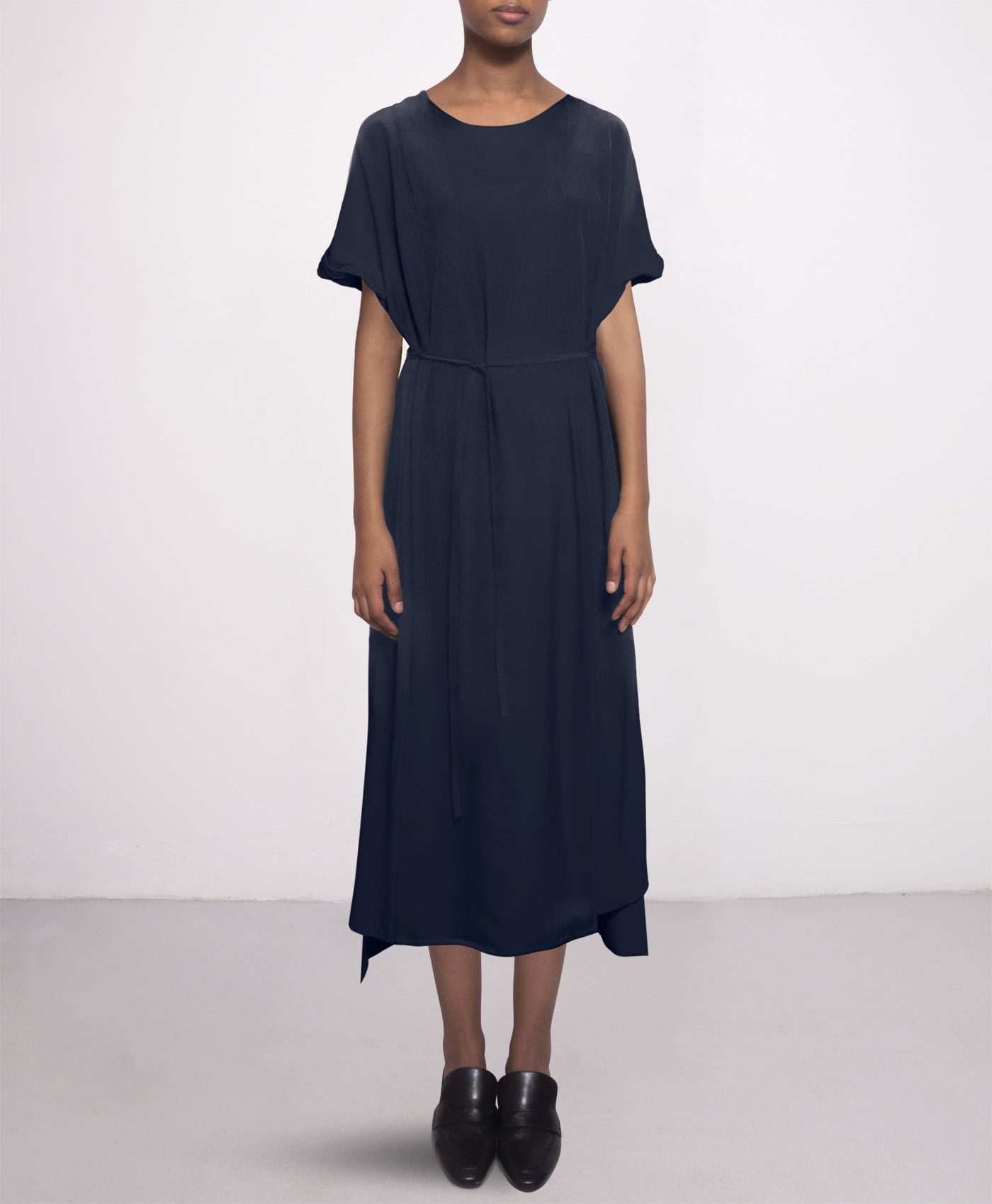 navy blue dress