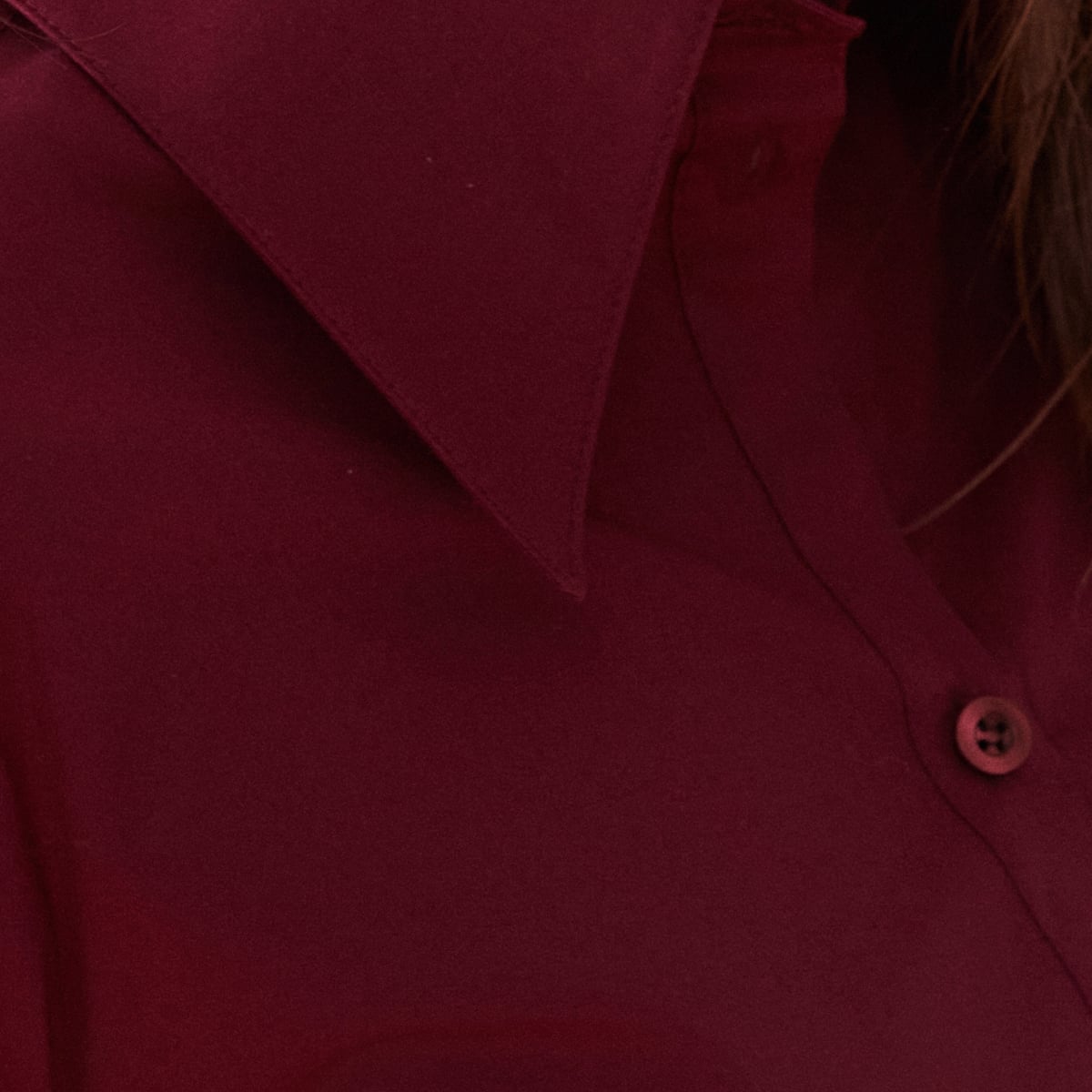 Poplin shirt in wine red