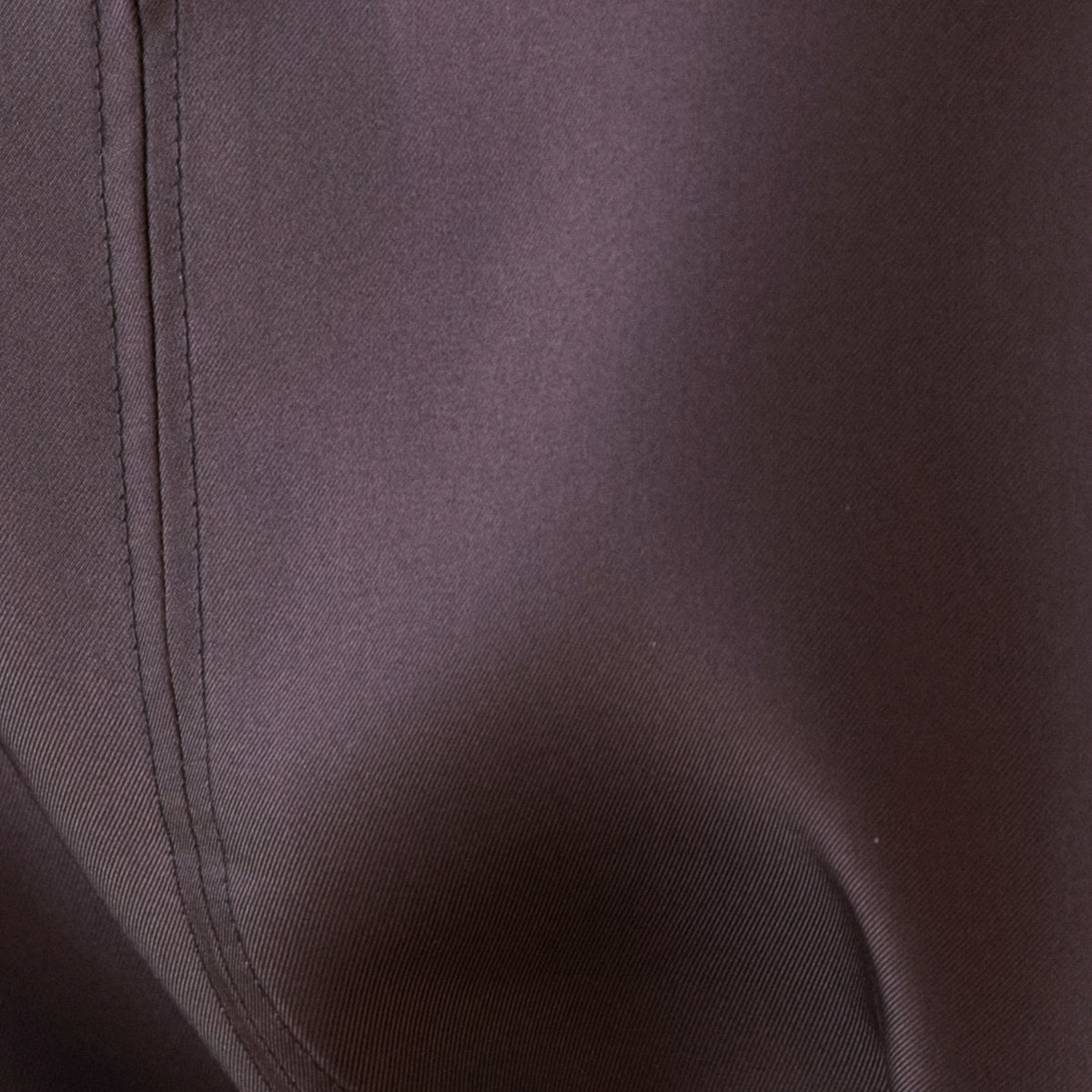 Black silk tee with cowl neck