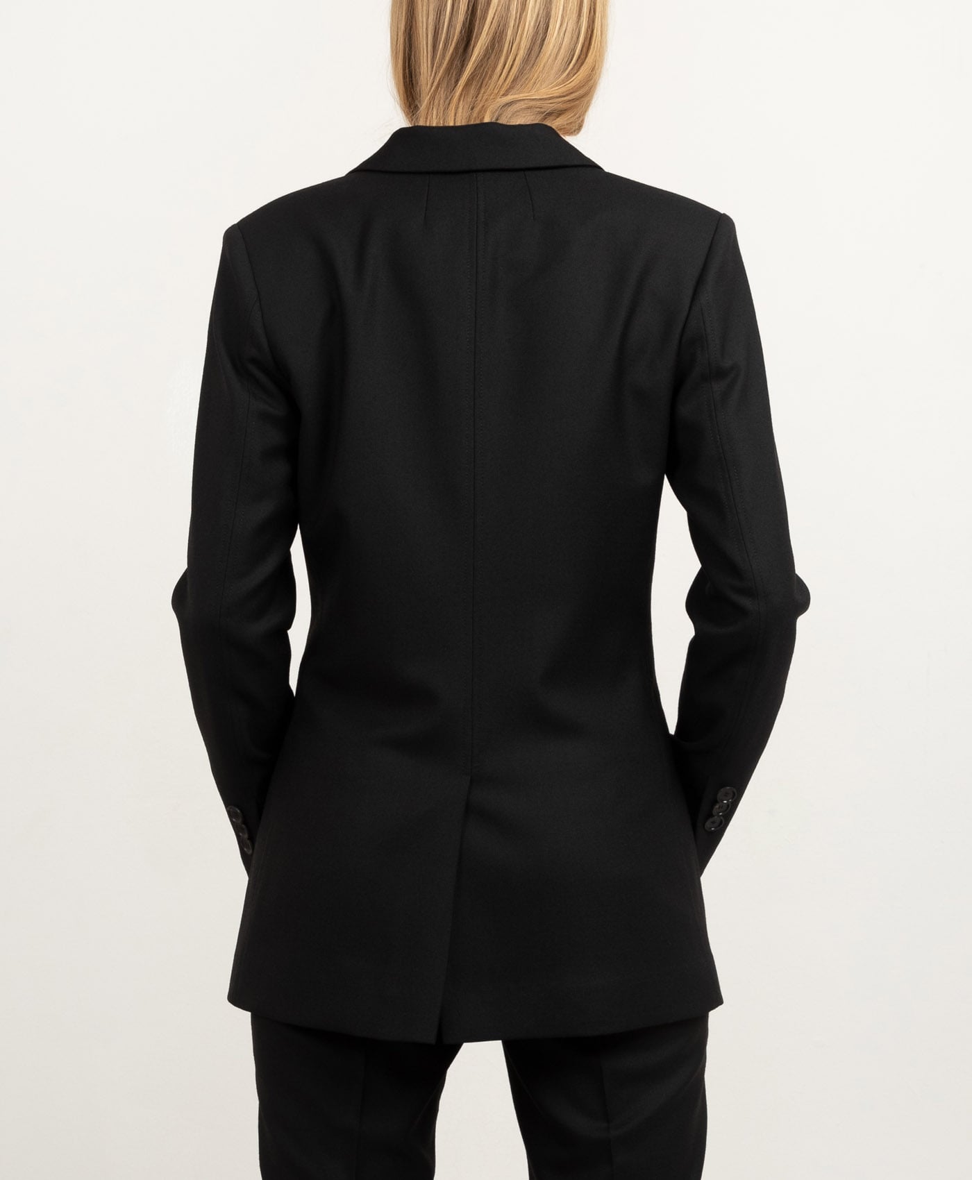 Grace wool blazer black