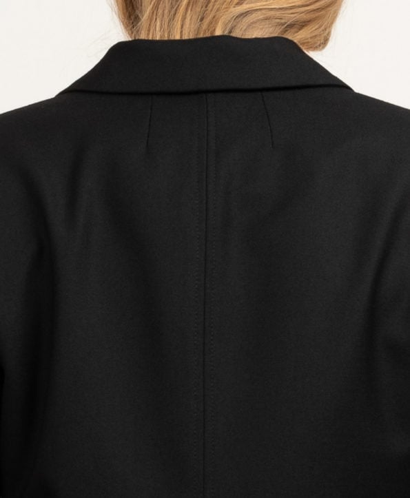 Grace wool blazer black