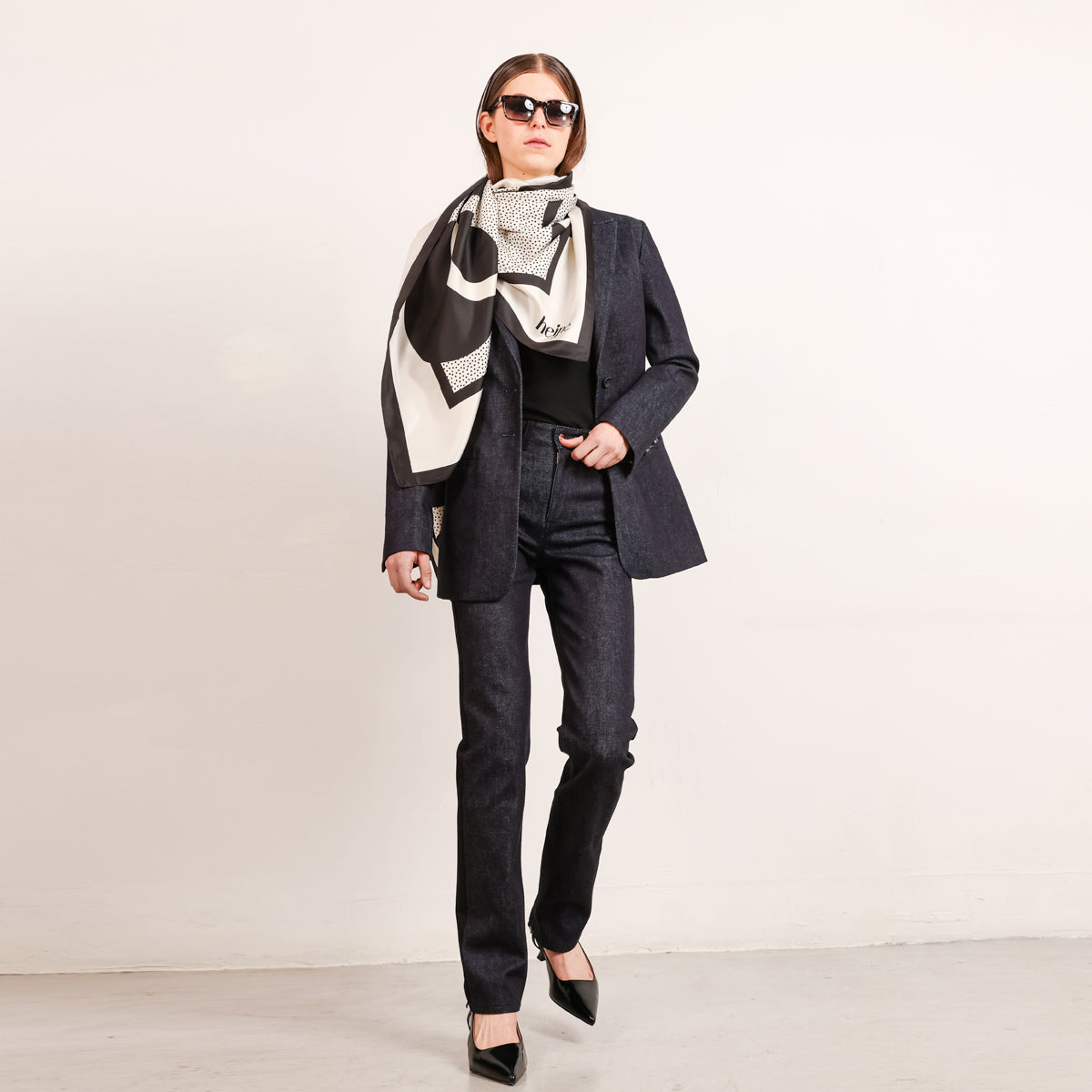 Selvedge denim blazer Grace