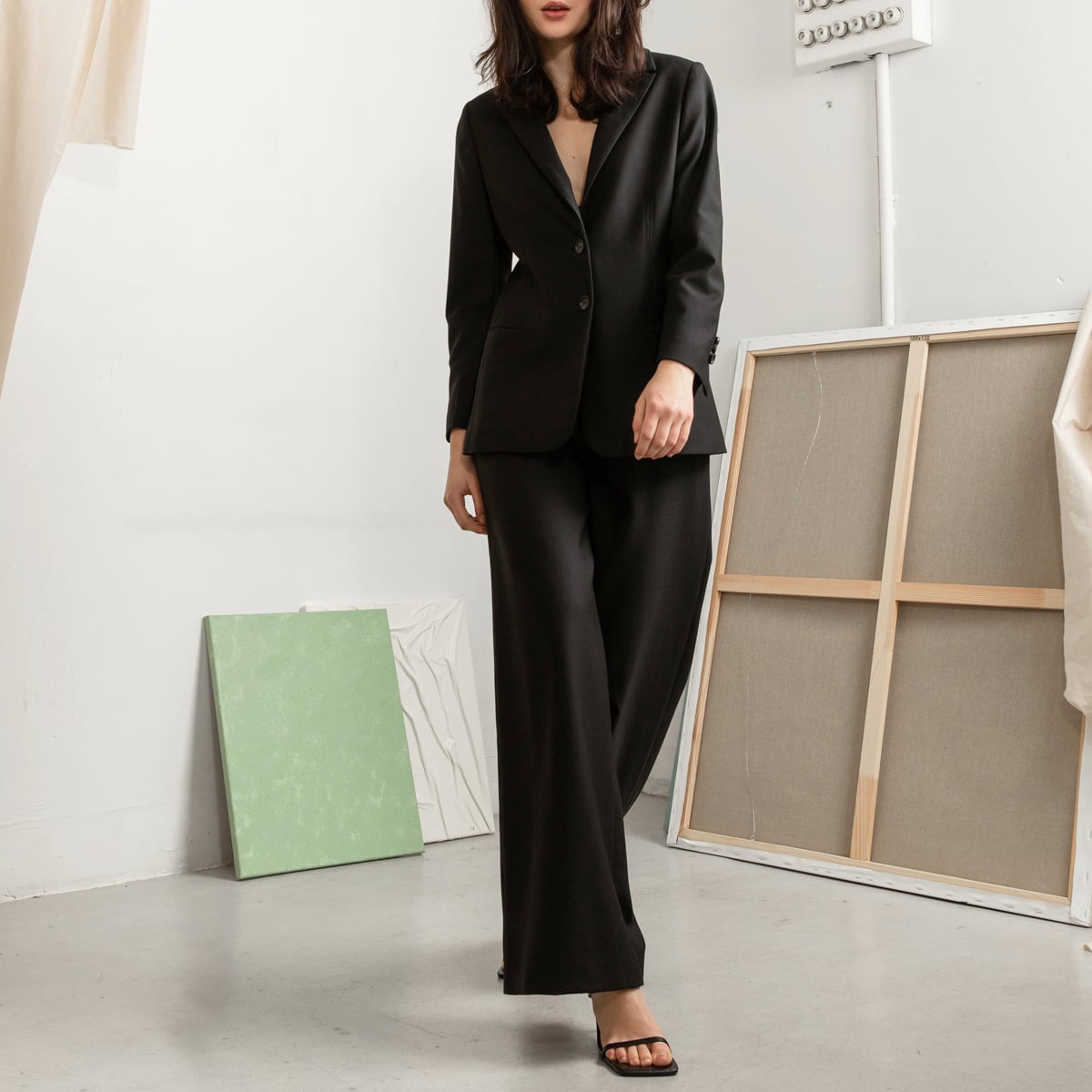 Paris wide leg trousers