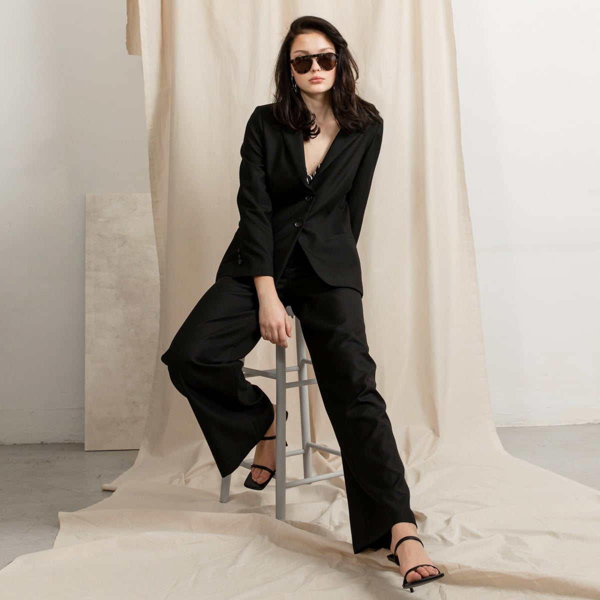 Paris wide leg trousers