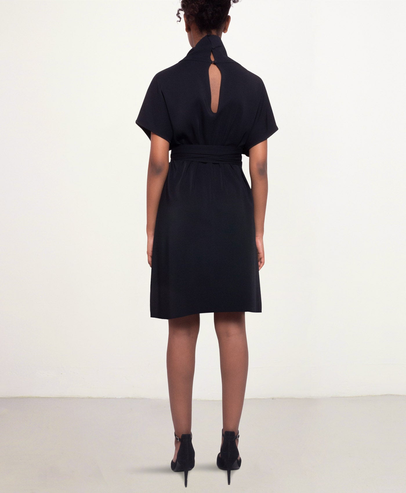 Short Black Sunday Dress SS CN