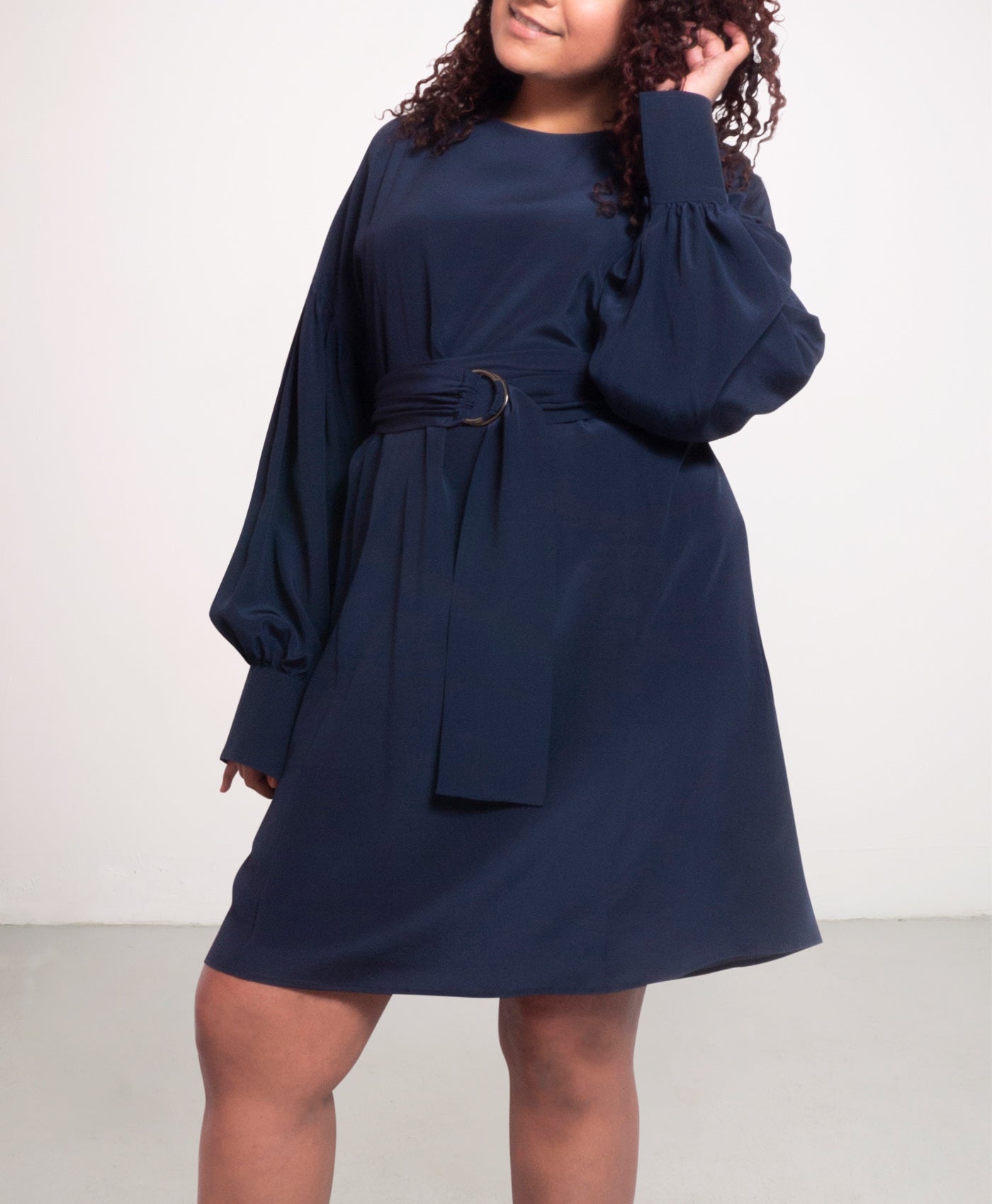 Short Sunday Dress in Navy blue LPS RN