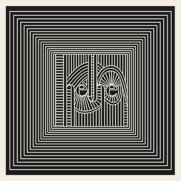 Silk scarf Signature Stripes Black