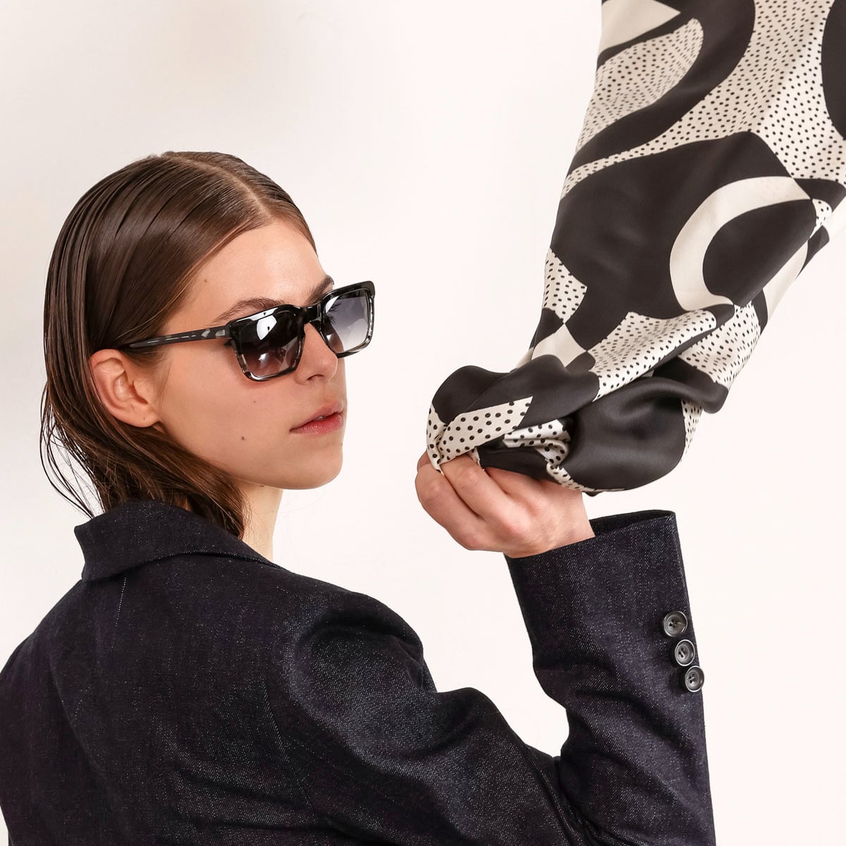 Silk Scarf Circle art