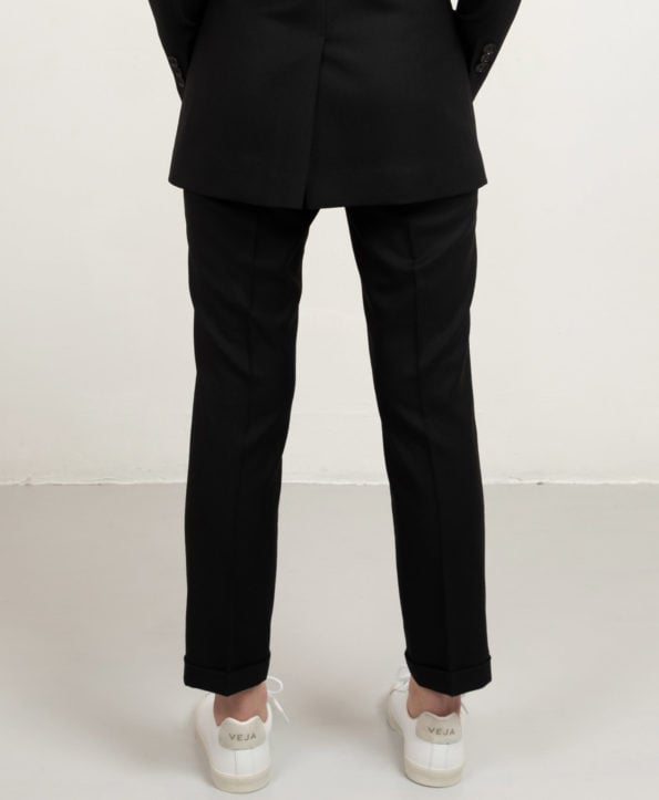 Cropped suit pants