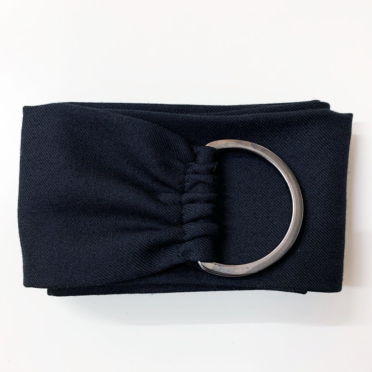 Wool belt black