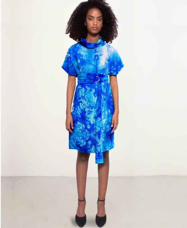 Blue dress