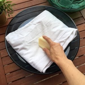 Removing stain