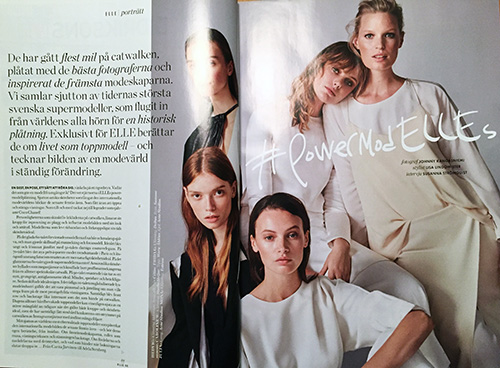 Elle Magazine -  Sweden